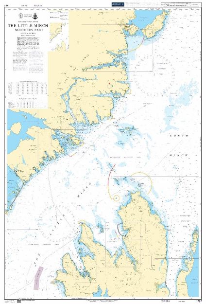 BA 1757 - The Little Minch, Northern Part